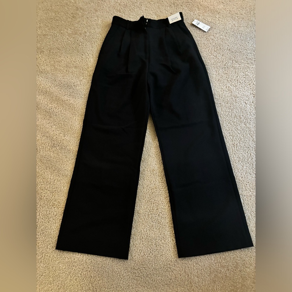 Abercrombie Sloane Tailored Pants 27R Black